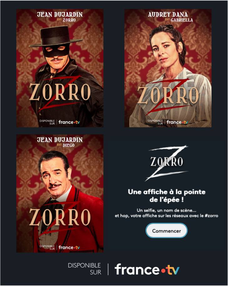 Zorro, demo of the immersive experience